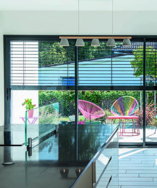 Ventana de aluminio con persiana orientable Prime Windows_2